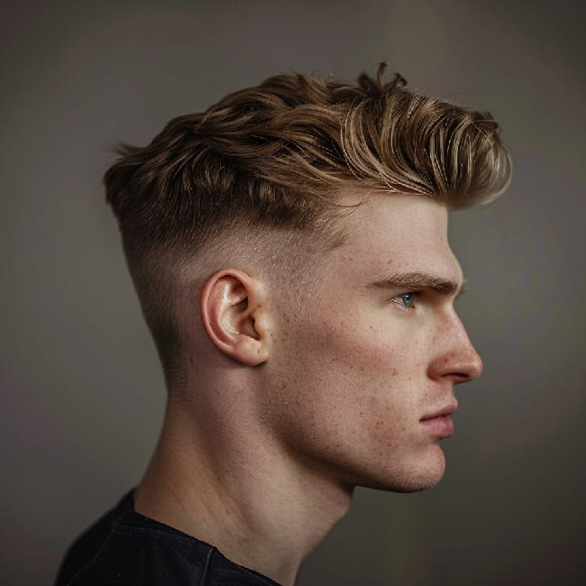 Herrenfrisuren mit Uebergang