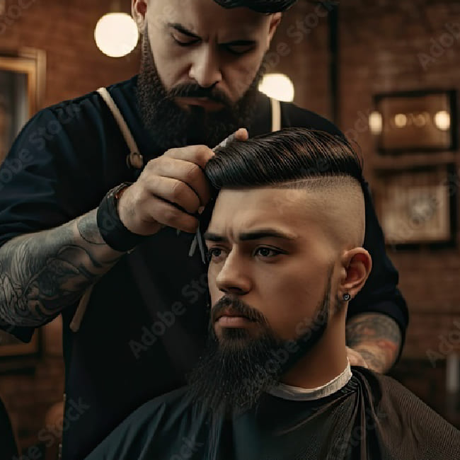 Herrenfrisuren mit Uebergang