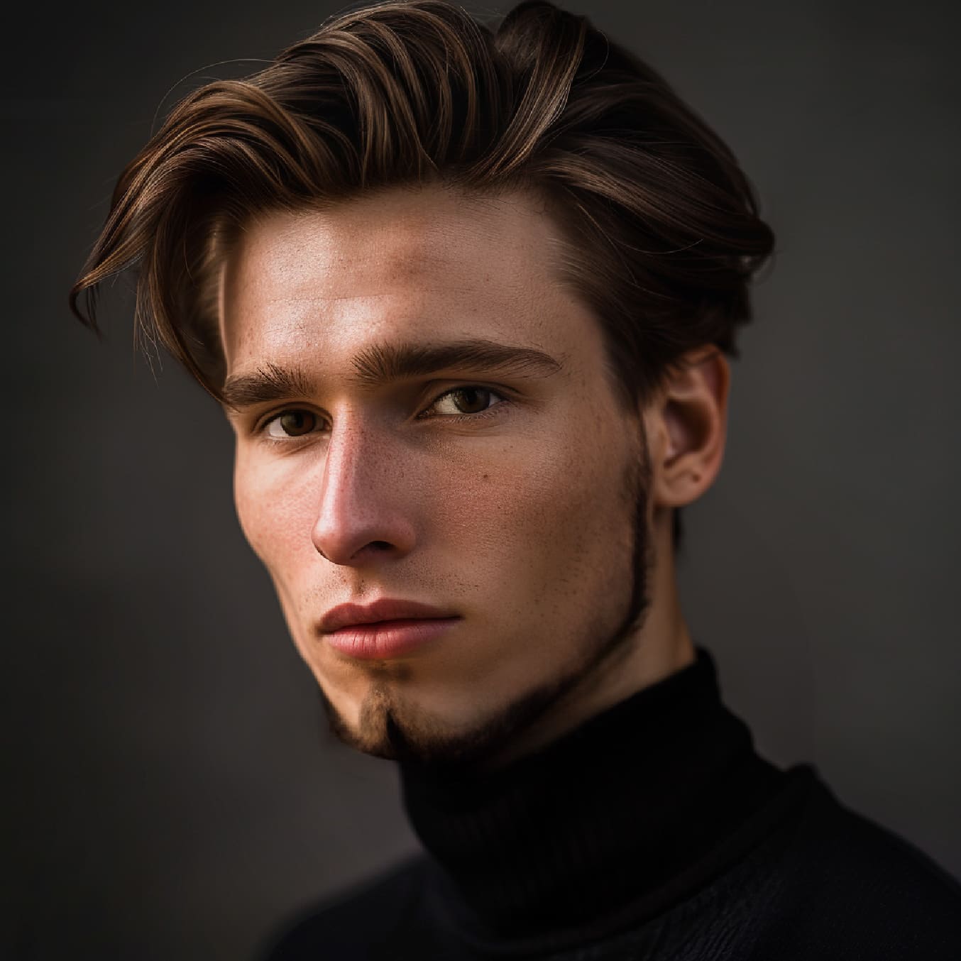 2024-09_Baerter_Chin-Strap Mann mit Chin-Strap