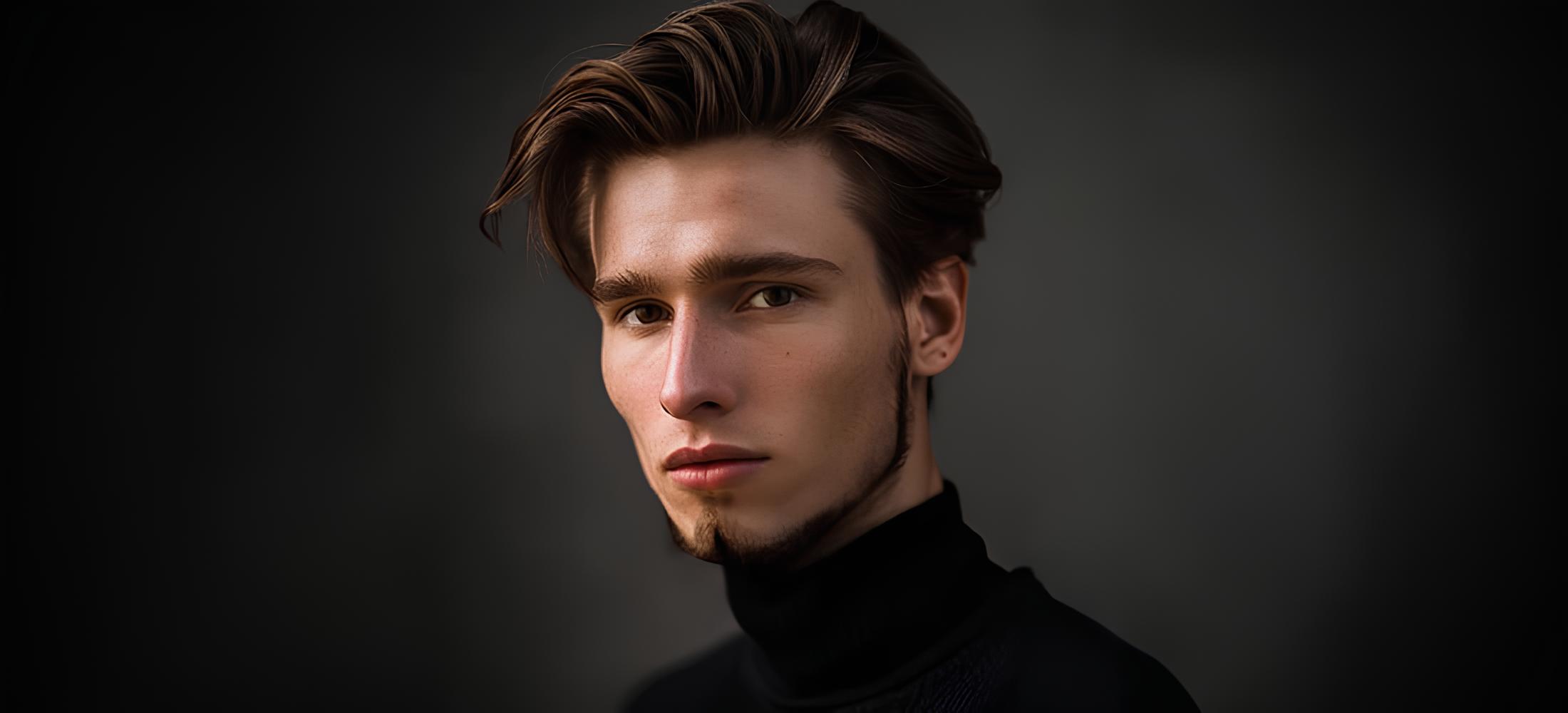 2024-09_Baerter_Chin-Strap-E Mann mit Chin-Strap 2